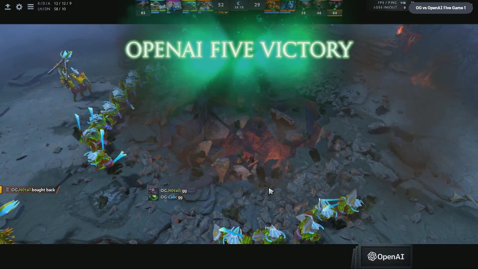 Dota 2 Open AI Five Arena Concludes with a 99.4% Winrate - LinuxGameNetwork